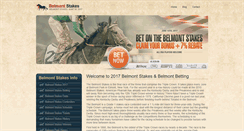 Desktop Screenshot of belmontstakes.org