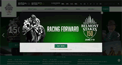 Desktop Screenshot of belmontstakes.com